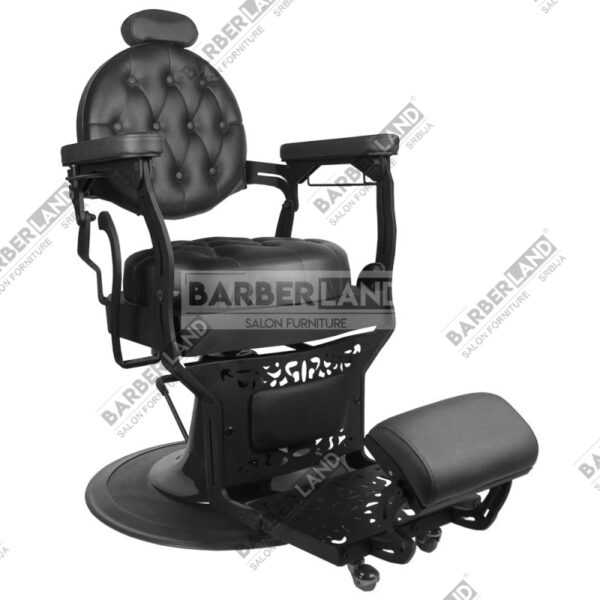 BarberLand Berberska Stolica Black 42