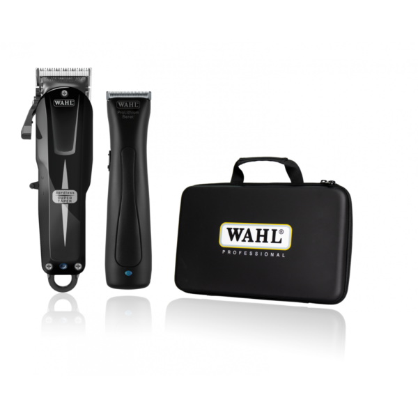 Wahl Set Super Taper + Beret Stealth Cordless