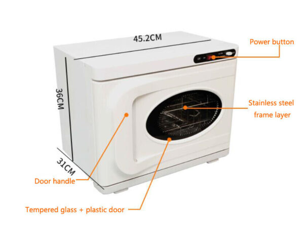 Grejač Peškira Sa UV Sterilizatorom 23l - Слика 2