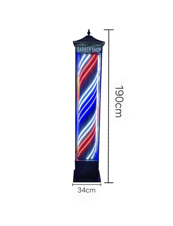 Svetleća Led Reklama Barber Samostojeća 190x34cm - Image 6