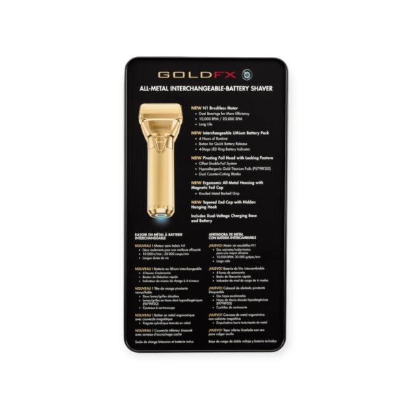 Babyliss Pro Shaver FXone Gold FX - Image 3