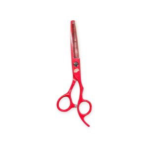 Barber ProLine Efilir Makaze 6" Crvene