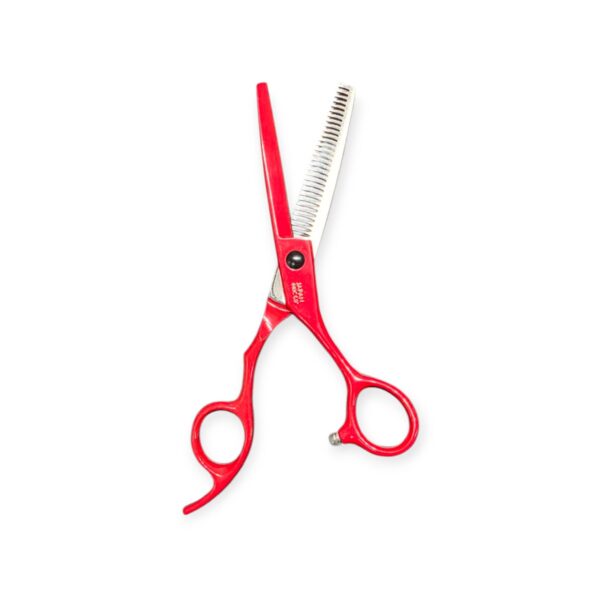 Barber ProLine Efilir Makaze 6" Crvene - Image 2