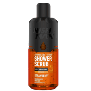 Nishman Shower&Scrab Strawberry 480ml
